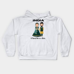 India a land like no other | I love India Kids Hoodie